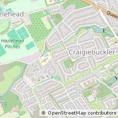 Map of Aberdeen, Aberdeenshire