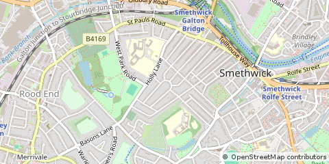 Map of Smethwick