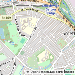Map of Smethwick