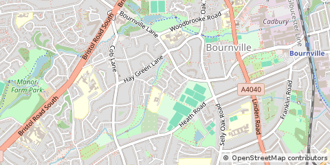 Map of Birmingham