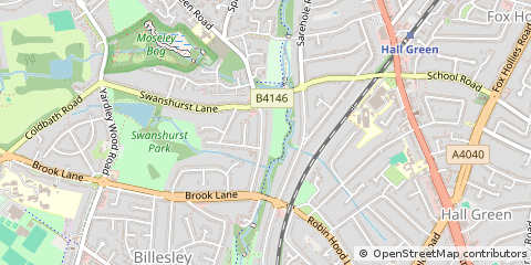 Map of Birmingham