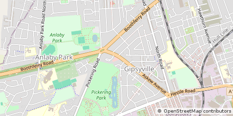Map of Hull