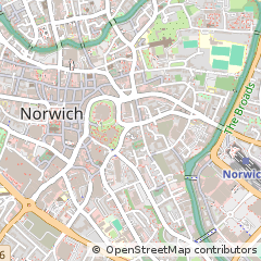 Map of Norwich, Norfolk