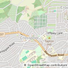 Map of Sheffield