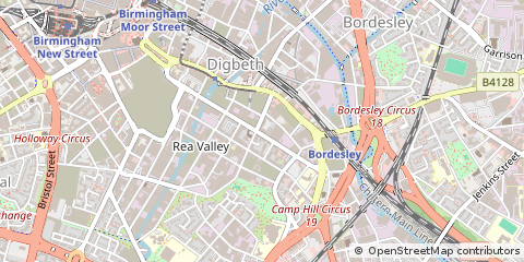Map of Birmingham