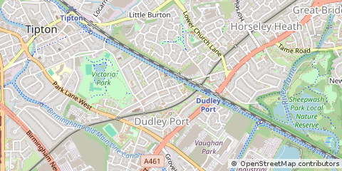 Map of Tipton