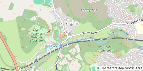 Map of Cardiff