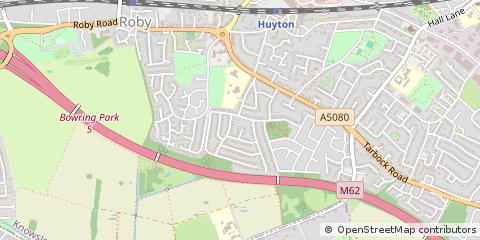 Map of Liverpool, Merseyside