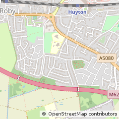 Map of Liverpool, Merseyside