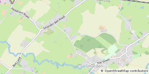 Map of Ashford, Kent