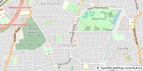 Map of Middlesbrough