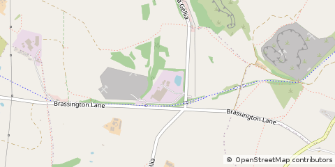 Map of Wirksworth, Derbyshire