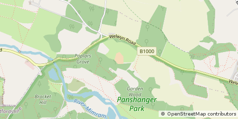 Map of Hertford