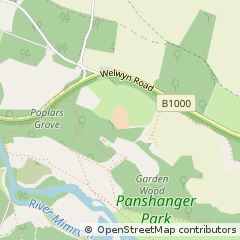 Map of Hertford