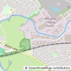Map of Walsall, West Midlands