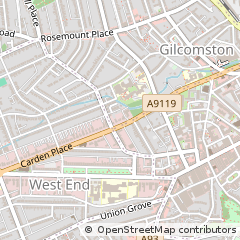 Map of Aberdeen