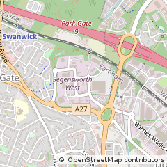 Map of Fareham