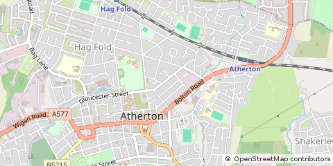 Map of Manchester