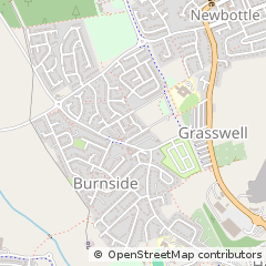 Map of Houghton LE Spring, Tyne + Wear