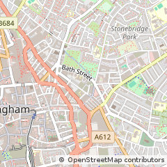 Map of Nottingham