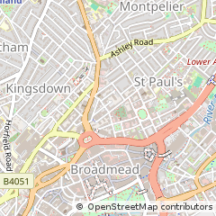 Map of Bristol