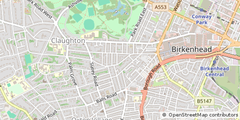 Map of Prenton