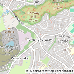 Map of Rowley Regis