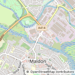 Map of Maldon, Essex