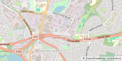 Map of Poole