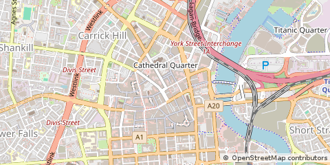 Map of Belfast