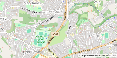 Map of Bath