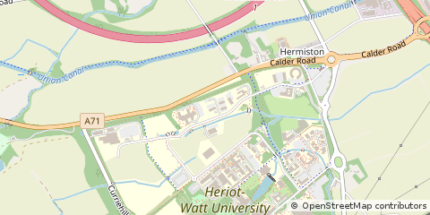 Map of Edinburgh, Midlothian