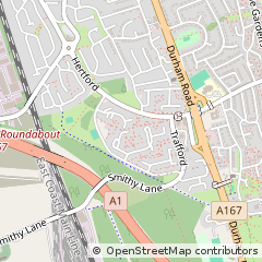 Map of Gateshead