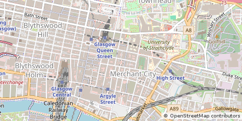Map of Glasgow