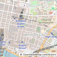 Map of Glasgow