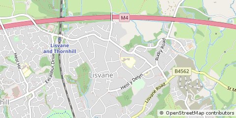 Map of Cardiff