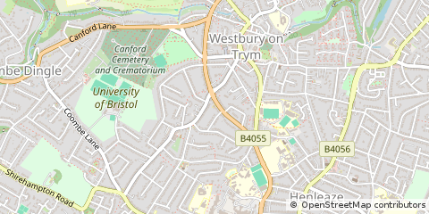 Map of Bristol