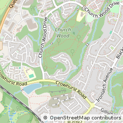 Map of ST Leonards on SEA, East Sussex