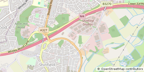 Map of Reading, Berkshire