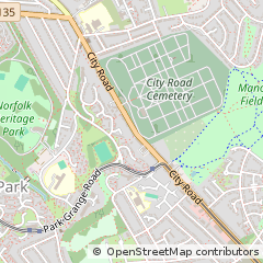 Map of Sheffield