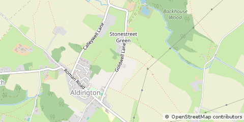 Map of Ashford, Kent