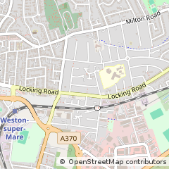 Map of Weston-Super-Mare, N Somerset