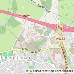 Map of Cardiff