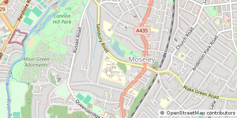 Map of Birmingham