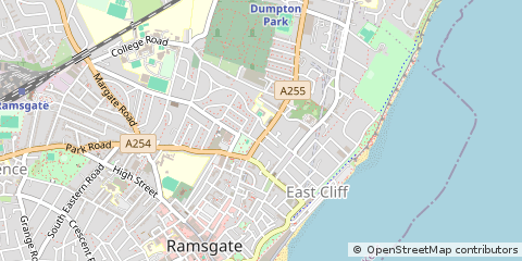 Map of Ramsgate