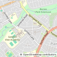 Map of Sunderland