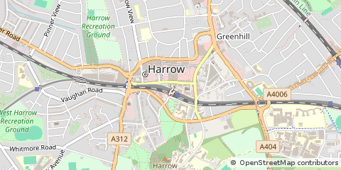 Map of Harrow