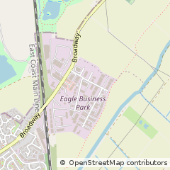 Map of Yaxley, Peterborough, Cambridgeshire
