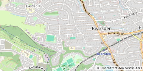 Map of Glasgow