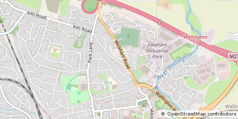 Map of Fareham